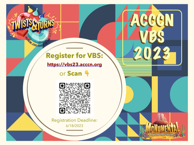 ACCCN 2023 VBS Registration